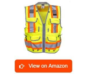 Radians-SV55-2ZGD-Class-2-Heavy-Woven-Two-Tone-Engineer-High-Visibility-Vest