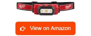 Milwaukee 2111 21 475 Lumen Rechargeable Hard Hat LED Headlamp