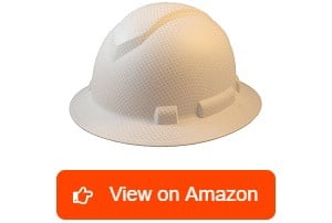 Pyramex-Ridgeline-Matte-White-Full-Brim-Hard-Hat