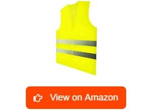 PeerBasics,-10-Pack,-Yellow-Reflective-High-Visibility-Safety-Vest