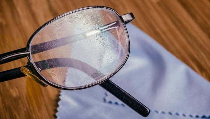 How to Clean Cloudy Eyeglasses