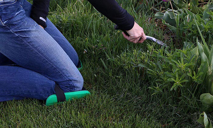 1 Pair Soft Foam Kneepads Flexible Protective Sport Work Gardening Builder Black 