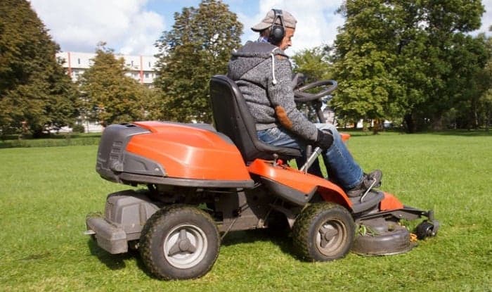 best headphones for mowing