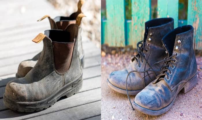 slip on vs lace up work boots