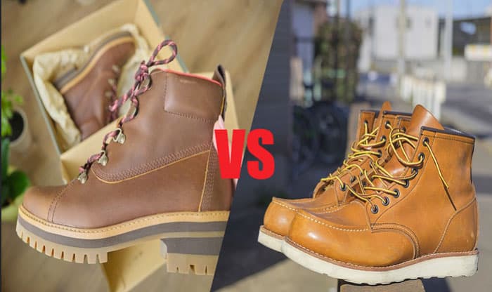 wedge sole vs heel work boots