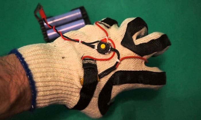 how to make heated gloves