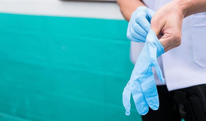 blue-nitrile-gloves