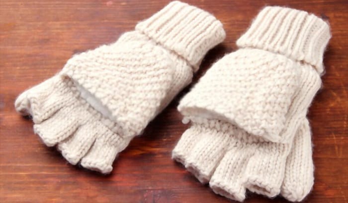 different types of fingerless gloves