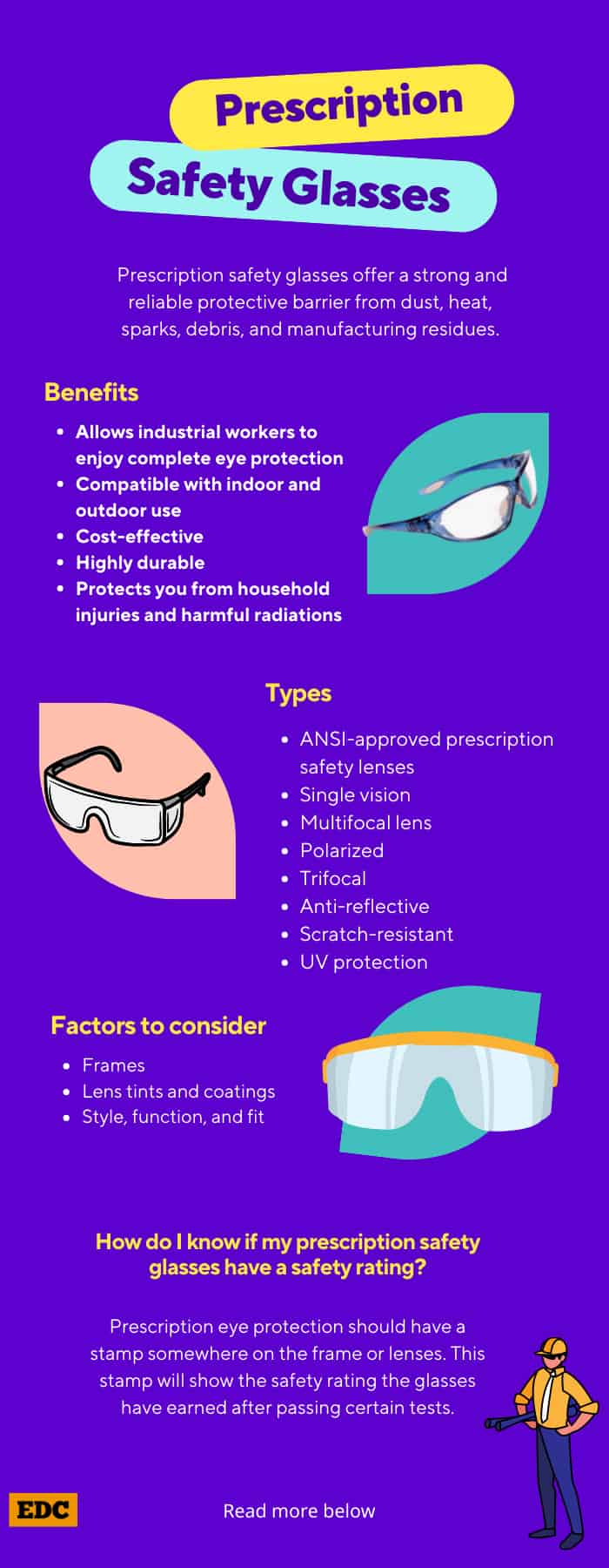 safety glasses with prescription