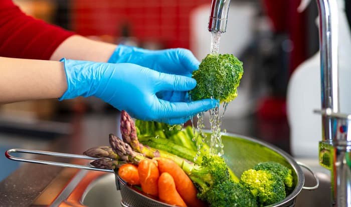 are nitrile gloves food safe