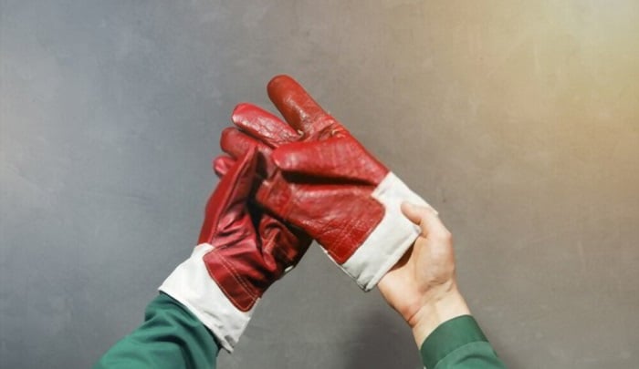 what do leather palm gloves protect you from