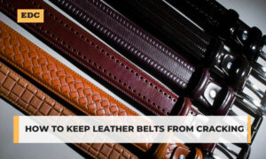 how to keep leather belts from cracking