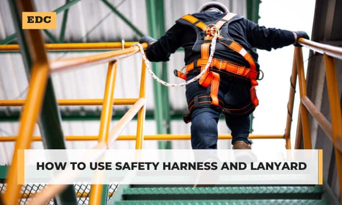 how to use safety harness and lanyard