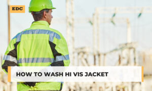 how to wash hi vis jacket
