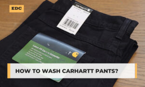 how to wash carhartt pants