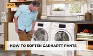 how to soften carhartt pants