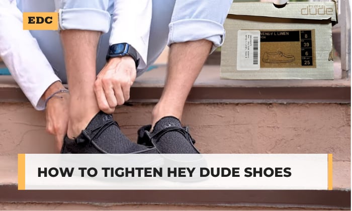 how to tighten hey dude shoes