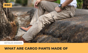 what are cargo pants made of