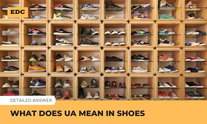 what does ua mean in shoes